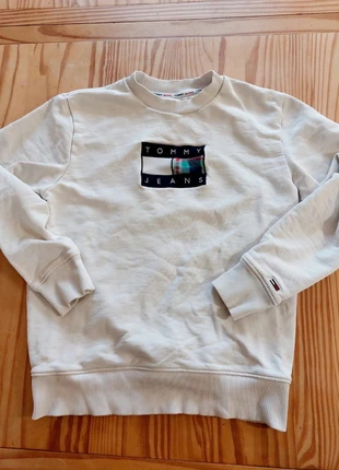 Sweat blanc Tommy Jeans , taille S., brand: Tommy Jeans, condizioni: Ottime, taglia: S / IT 40 / EU 36, €19.00, €20.65 include la Protezione acquisti