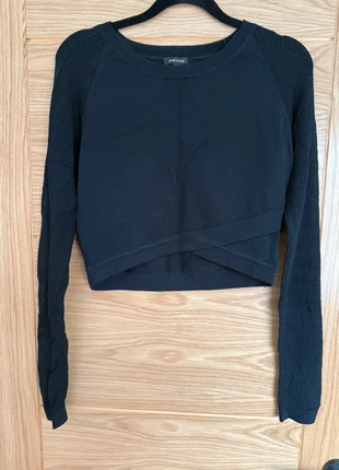 River Island Black Cropped Jumper, brand: River Island, condition: Very good, size: L / 12, £4.50, £5.43 includes Buyer Protection