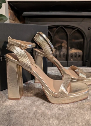 Brand new Mint Velvet strappy platform heels size 7 40 (#75-3), brand: Mint Velvet, condition: New without tags, size: 7, £13.00, £14.35 includes Buyer Protection Pro