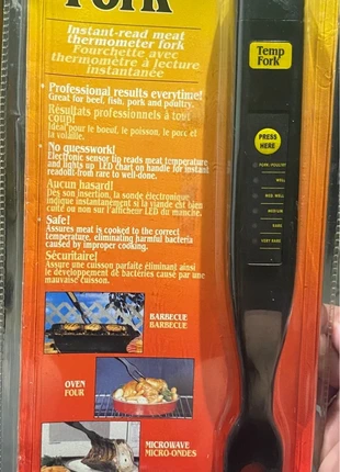 Fourchette thermomètre de cuisson, marke: Temp Fork, zustand: Neu, mit Etikett, 2,00 €, 2,80 € inklusive Vinted-Käuferschutz