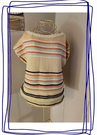 Pull vintage sans manches fait main, taille M/38., marque: Vintage Dressing, état: Très bon état, taille: M / 38 / 10, 12,50 €, 13,83 € Protection acheteurs incluse