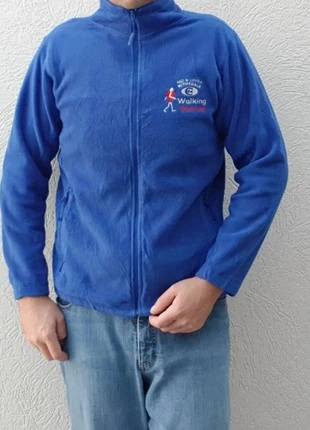 Veste full zip polaire Russel athletic taille S homme bleu hiver froid, brand: Russel Athletic, condition: Very good, size: S, €9.80, €10.99 includes Buyer Protection