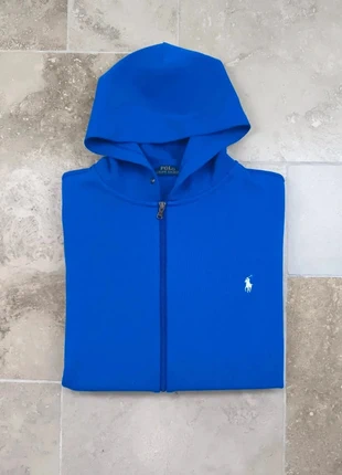 Sweat a capuche full Zip Ralph Lauren - Homme 2XLT - Bleu électrique Logo blanc, marke: Ralph Lauren, zustand: Gut, größe: XXL, 50,00 €, 53,20 € beinhaltet Vinted-Käuferschutz Pro