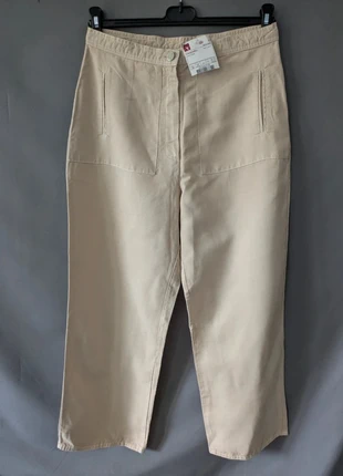 Pantalon beige 3/4 Affinités by Armand Thierry taille 42 100 % lyocell neuf avec étiquette, marque: Affinités, état: Neuf avec étiquette, taille: XL / 42 / 14, 14,00 €, 15,40 € Protection acheteurs (Pro) incluse