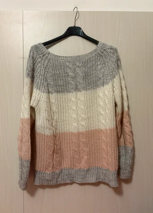 Maglione rosa grigio bianco taglia unica, état: Très bon état, taille: Taille unique, 2,00 €, 2,80 € Protection acheteurs incluse