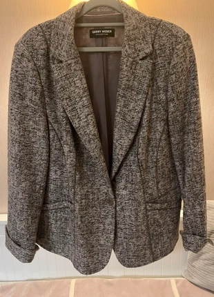 Blazer marron Gerry Weber, marque: Gerry Weber, état: Très bon état, taille: XXXL / 46 / 18, 15,00 €, 16,45 € Protection acheteurs incluse