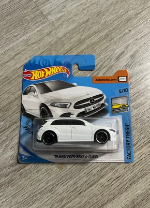 Hot Wheels Mercedes-Benz A-Class wit, merk: Hot Wheels, staat: Nieuw met prijskaartje, maat: Prematuur, tot 44 cm, € 3,00, € 3,85 inclusief Kopersbescherming