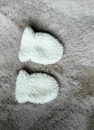 Moufles bébé sherpa blanches Baby Gap, brand: GAP, condition: Very good, size: One size, €2.00, €2.80 includes Buyer Protection