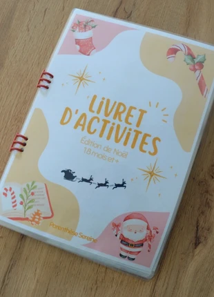 Livret d'activités de Noël pour enfant de 18 mois et plus., brand: Fait Main, condition: New with tags, size: 18-24 months / 86 cm, €15.00, €16.45 includes Buyer Protection