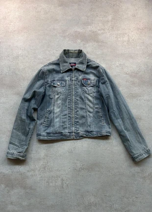 Vintage Light Wash Denim Zip-Up Jacket, marca: Denim, estado: Muy bueno, tamaño: L / 40 / 12, 22,00 €, 23,80 € Protección al comprador incluida