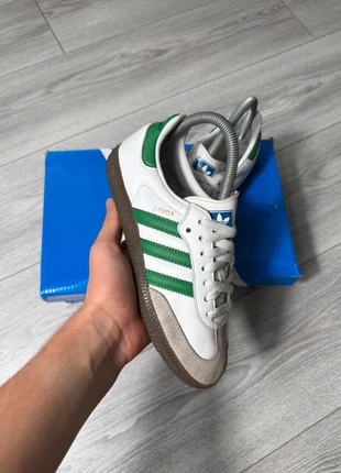 Adidas Samba OG Blanche Vert / White Green Taille 36 2/3 FR | 4 1/2 US | 4 UK, marke: adidas, zustand: Sehr gut, größe: 36.5, 59,90 €, 63,60 € inklusive Vinted-Käuferschutz