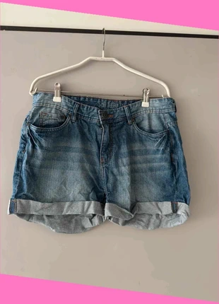 Korte spijkerbroek van Sail twist denim maat 42, merk: Sail Twist Denim, staat: Heel goed, maat: XL / 42 / 14, € 2,00, € 2,80 inclusief Kopersbescherming