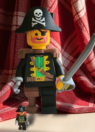 Mega maxi figure van een vintage lego Pirates Red Beard, merk: LEGO, staat: Nieuw zonder prijskaartje, maat: Universeel, € 45,00, € 47,95 inclusief Kopersbescherming