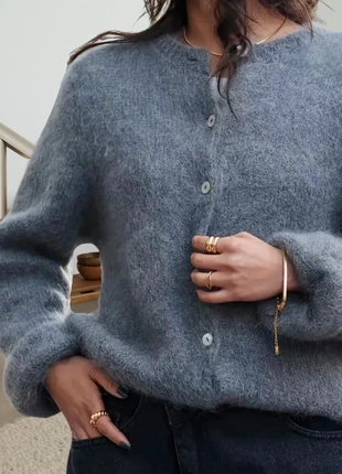 Gilet boutonné chic gris, marque: Vintage Dressing, état: Neuf sans étiquette, taille: S / 36 / 8, 35,00 €, 37,45 € Protection acheteurs (Pro) incluse