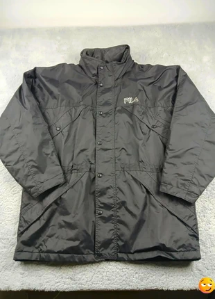 Veste / Parka Fila Noir Vintage , Taille XL - Homme, marca: FILA, estado: Muito bom, tamanho: XL, €19.90, €21.60 inclui Proteção do Comprador Pro