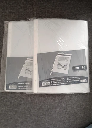 Lot de 2x50 pochettes plastiques, brand: Exacompta, condizioni: Nuovo con cartellino, €4.00, €4.90 include la Protezione acquisti