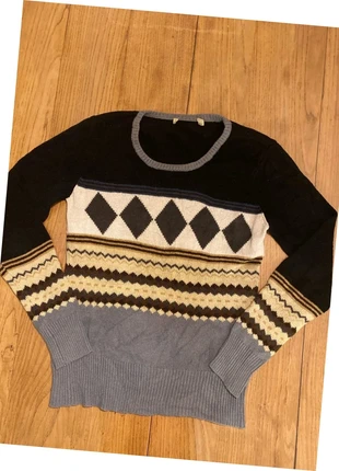 Pull vintage style jacquard homme Taille M (#P35), marque: Vintage Dressing, état: Très bon état, taille: M, 12,00 €, 13,30 € Protection acheteurs (Pro) incluse