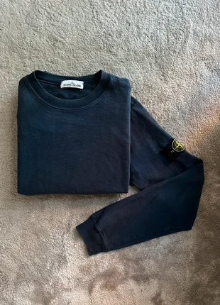 Sweat/Pull Stone Island Bleu marine Taille L en Parfait état, marque: Stone Island, état: Très bon état, taille: L, 110,00 €, 116,20 € Protection acheteurs incluse