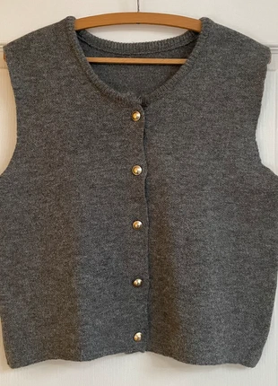 Veste sans manches coréenne Boutique Parisienne Gris Anthracite M, brand: Boutique Parisienne, condizioni: Ottime, taglia: M / IT 42 / EU 38, €20.00, €21.70 include la Protezione acquisti