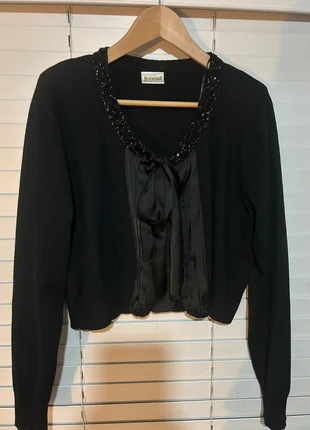 Gorgeous Black Cardigan size medium, brand: Vintage Dressing, condition: Very good, size: S / UK 8-10, £7.50, £8.58 includes Buyer Protection