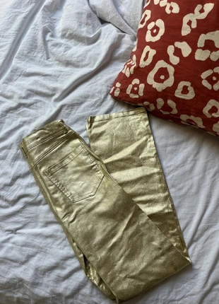 Pantalon doré, marke: Retro & Icone, zustand: Neu, größe: M / 38 / 10, 8,00 €, 9,10 € inklusive Vinted-Käuferschutz