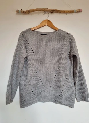 Pull gris en grosse maille La Redoute – Taille S (36/38), brand: La Redoute, condizioni: Ottime, taglia: M / IT 42 / EU 38, €6.00, €7.00 include la Protezione acquisti