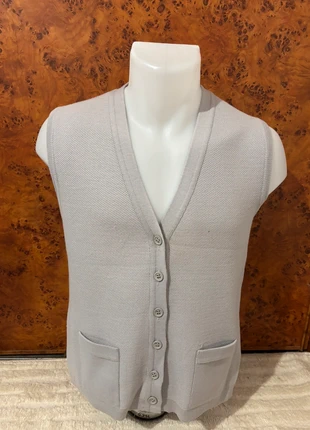 Gilet vintage homme sans manches XL – Edwige – Laine peignée & Dralon, marca: Edwige, estado: Novo sem etiquetas, tamanho: XL, €14.99, €16.44 inclui Proteção do Comprador Pro