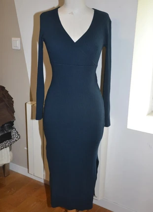 💙 Robe longue Asos Design – Élégance minimaliste – Marine – Taille 38, marque: ASOS, état: Très bon état, taille: M / 38 / 10, 22,00 €, 23,80 € Protection acheteurs (Pro) incluse