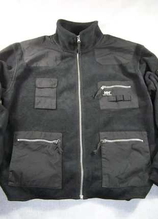 Helly Hansen 90s Workwear fleece jacket black xl men oversized multi-pocket, brand: Helly Hansen, condizioni: Ottime, taglia: XL, €30.00, €32.20 include la Protezione acquisti