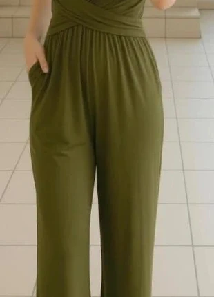 Combinaison verte fluide – Taille S, marca: Geato, estado: Muito bom, tamanho: S / 36 / 8, €29.80, €31.99 inclui Proteção do Comprador