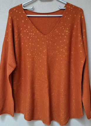 Pull oversize couleur rouille/terracota, condizioni: Ottime, taglia: Taglia unica, €12.00, €13.30 include la Protezione acquisti