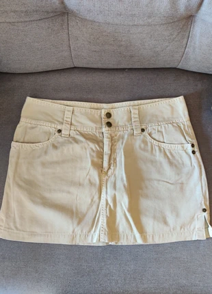 Minifalda crema Zara y2k, marque: Zara, état: Très bon état, taille: M / 38 / 10, 4,00 €, 4,90 € Protection acheteurs incluse