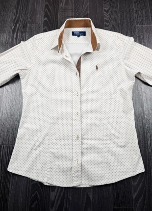 Chemise Ralph Lauren Femme L – Slim Fit – Printed Shirt – Classic Pony Logo, brand: Ralph Lauren, condizioni: Ottime, taglia: L, €22.00, €23.80 include la Protezione acquisti