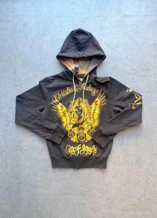 Sweat à zip et à capuche/gilet Christian audigier Taille S femme, marke: Christian Audigier, zustand: Sehr gut, größe: S, 85,00 €, 89,95 € inklusive Vinted-Käuferschutz