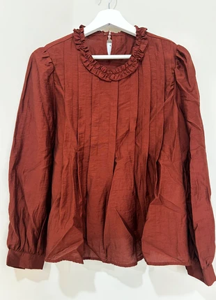 Blouse with frills details, brand: Sample, condition: New without tags, size: Other, £15.00, £16.45 includes Buyer Protection