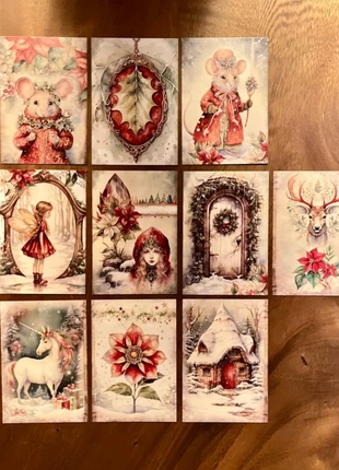 SALE! Set van 10 ansichtkaarten 'Nostalgie' Blanco achterzijde, staat: Nieuw zonder prijskaartje, € 2,95, € 3,80 inclusief Kopersbescherming