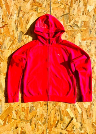 Sweat à capuche zippé PUMA taille L Logo brillant Sportswear Athleisure, marque: Puma, état: Très bon état, taille: L / 40 / 12, 10,00 €, 11,20 € Protection acheteurs incluse