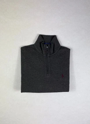 Pull Ralph Lauren 1/4 zip 56% coton Manches Longues / Long sleeves Unisexe Gris chiné Taille S, marke: Ralph Lauren, zustand: Sehr gut, größe: S, 60,00 €, 63,70 € beinhaltet Vinted-Käuferschutz Pro
