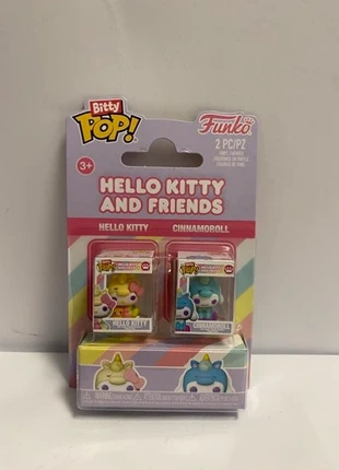 Funko Bitty POP! Hello Kitty and Friends 2 figuras, marca: Funko, estado: Novo com etiquetas, tamanho: 3 anos / 98 cm, €4.90, €5.85 inclui Proteção do Comprador Pro