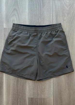 Short de Bain Ralph Lauren / Maillot de Bain RL Gris Logo Bleu Marine - Taille M, brand: Ralph Lauren, condition: Very good, size: M, €54.90, €58.35 includes Buyer Protection Pro