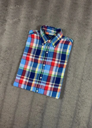 Magnifique chemise en lin Homme Ralph Lauren XS Classic Fit gros carreaux, marca: Ralph Lauren, estado: Muito bom, tamanho: XS, €29.00, €31.15 inclui Proteção do Comprador Pro