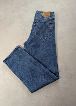 Jean Levi's wedgie straight bleu FR34 / W25 L28           L26JL1859, marque: Levi's, état: Très bon état, taille: XS / 34 / 6, 22,90 €, 24,75 € Protection acheteurs (Pro) incluse