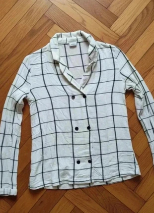 Chemise Pimkie M Crème Carreaux Gris Bon État, marque: Pimkie, état: Très bon état, taille: M / 38 / 10, 2,80 €, 3,64 € Protection acheteurs (Pro) incluse