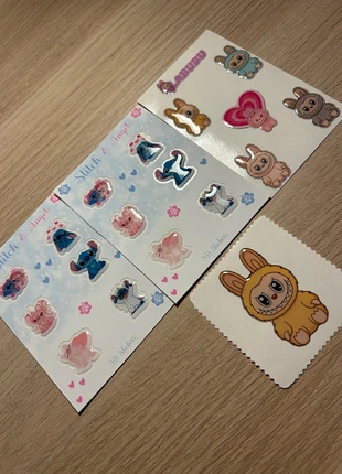 Stickers resinati Stitch & Angel + LaBubu 💕, marque: Disney, état: Très bon état, 2,50 €, 3,33 € Protection acheteurs incluse