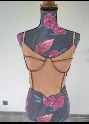 🐒 Joli top façon corset hauteur réglable 🐒, brand: Shein, condition: Very good, size: M / 38 / 10, €3.00, €3.85 includes Buyer Protection