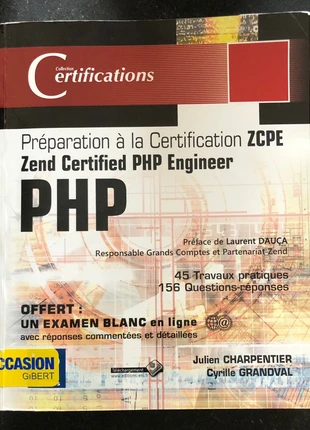 PHP Préparation à la Certification - Julien Charpentier, zustand: Sehr gut, 45,50 €, 48,48 € inklusive Vinted-Käuferschutz