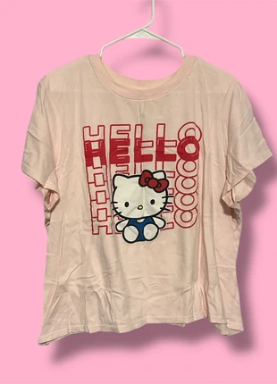 Sanrio Hello Kitty Top, brand: Sanrio, condition: Very good, size: 20 / 2 X, $2.00, $2.80 includes Buyer Protection
