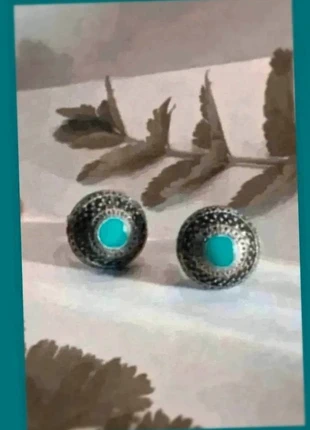 Lot de 2 bagues vintage bleu turquoise, estado: Muy bueno, tamaño: 15,7 mm Ø / 9,5, 10,00 €, 11,20 € Protección al comprador incluida