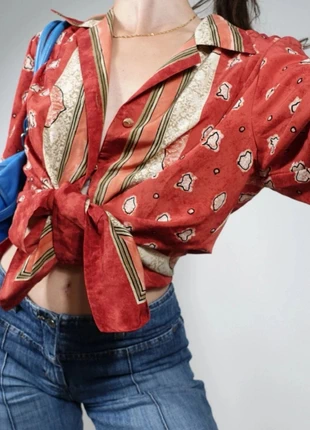 Chemise bordeaux vintage satinée unisexe Christian Marry M/L, marque: Vintage Dressing, état: Très bon état, taille: L / 40 / 12, 10,00 €, 11,20 € Protection acheteurs incluse