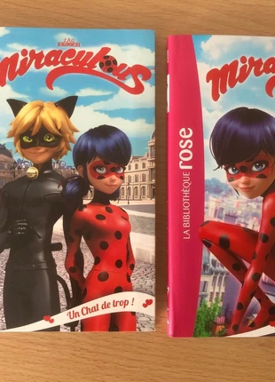 2 livres Miraculous ladybug, condition: Very good, €2.00, €2.80 includes Buyer Protection